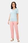 Amante Full Length Pyjama Bottom - Pink Icing — thumbnail 5